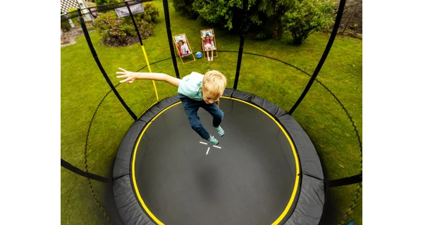 Trampolína Marimex Comfort 366 cm + ochranná síť + schůdky ZDARMA (poškozený obal)