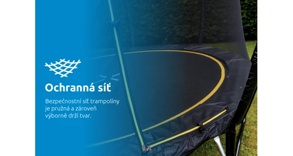 Trampolína Marimex Comfort 366 cm + ochranná síť + schůdky ZDARMA (poškozený obal)