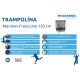 Trampolína Marimex FreeJump 183 cm + ochranná síť a kotvicí sada ZDARMA