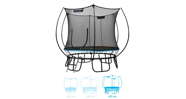 Trampolína Marimex FreeJump 305 cm + ochranná síť + schůdky + kotvicí sada ZDARMA