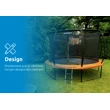 Trampolína Marimex Premium 244 cm + vnitřní ochranná síť + schůdky ZDARMA