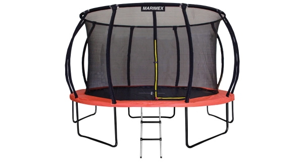 Trampolína Marimex PREMIUM 457 cm + vnitřní ochranná síť + schůdky ZDARMA