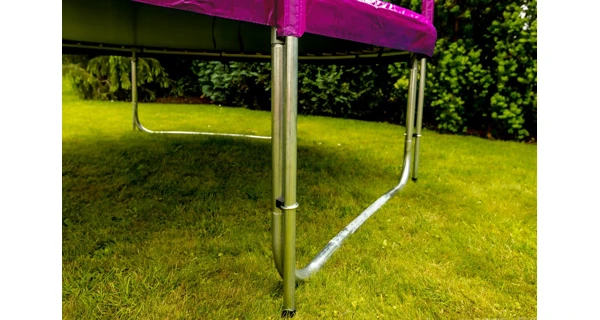 Trampolína Marimex Standard 183 cm růžová + vnitřní ochranná síť + schůdky ZDARMA