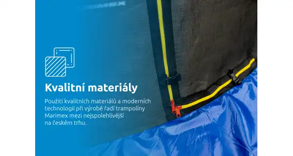 Trampolína Marimex Standard 183 cm + vnitřní ochranná síť + schůdky ZDARMA