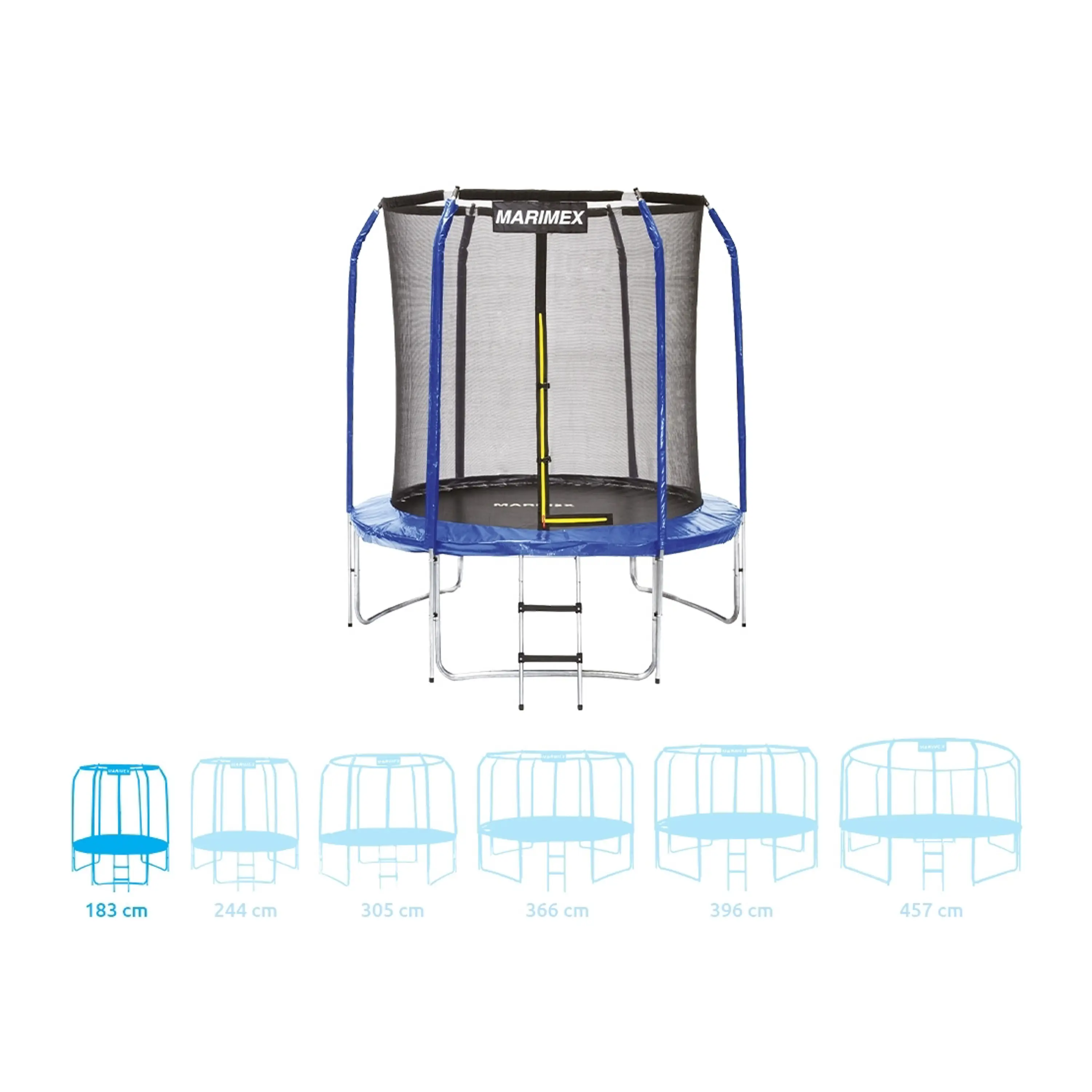 Marimex Standard 183 cm + vnitřní ochranná síť + žebřík Obrázek