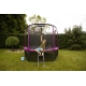 Trampolína Marimex Standard 244 cm růžová + ochranná síť + schůdky ZDARMA (poškozený obal)