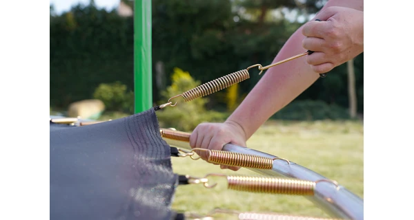 Trampolína Marimex Standard 366 cm zelená + vnitřní ochranná síť + schůdky ZDARMA
