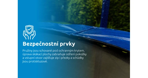 Trampolína Marimex Standard 457 cm + vnitřní ochranná síť + žebřík ZDARMA