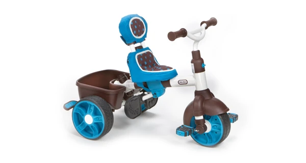 Tříkolka 4v1 Sport - modrá/bílá