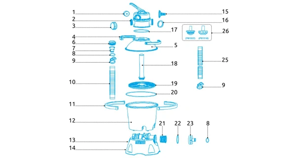 Nákres filtrace Prostar 2