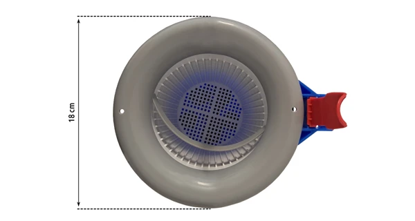 Univerzální závěsný skimmer