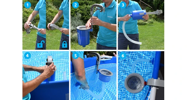 Univerzální závěsný skimmer