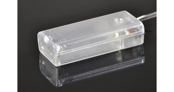 Vánoční hvězda 10 LED - teplá bílá