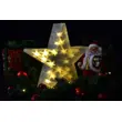 Vánoční hvězda 20 LED - teplá bílá