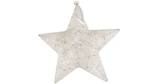 Vánoční hvězda 30 LED - teplá bílá