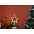 Vánoční hvězda stojící 20 LED - zlatá