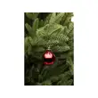 Vánoční koule 4 cm - červená