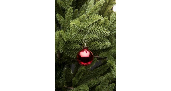 Vánoční koule 4 cm - červená