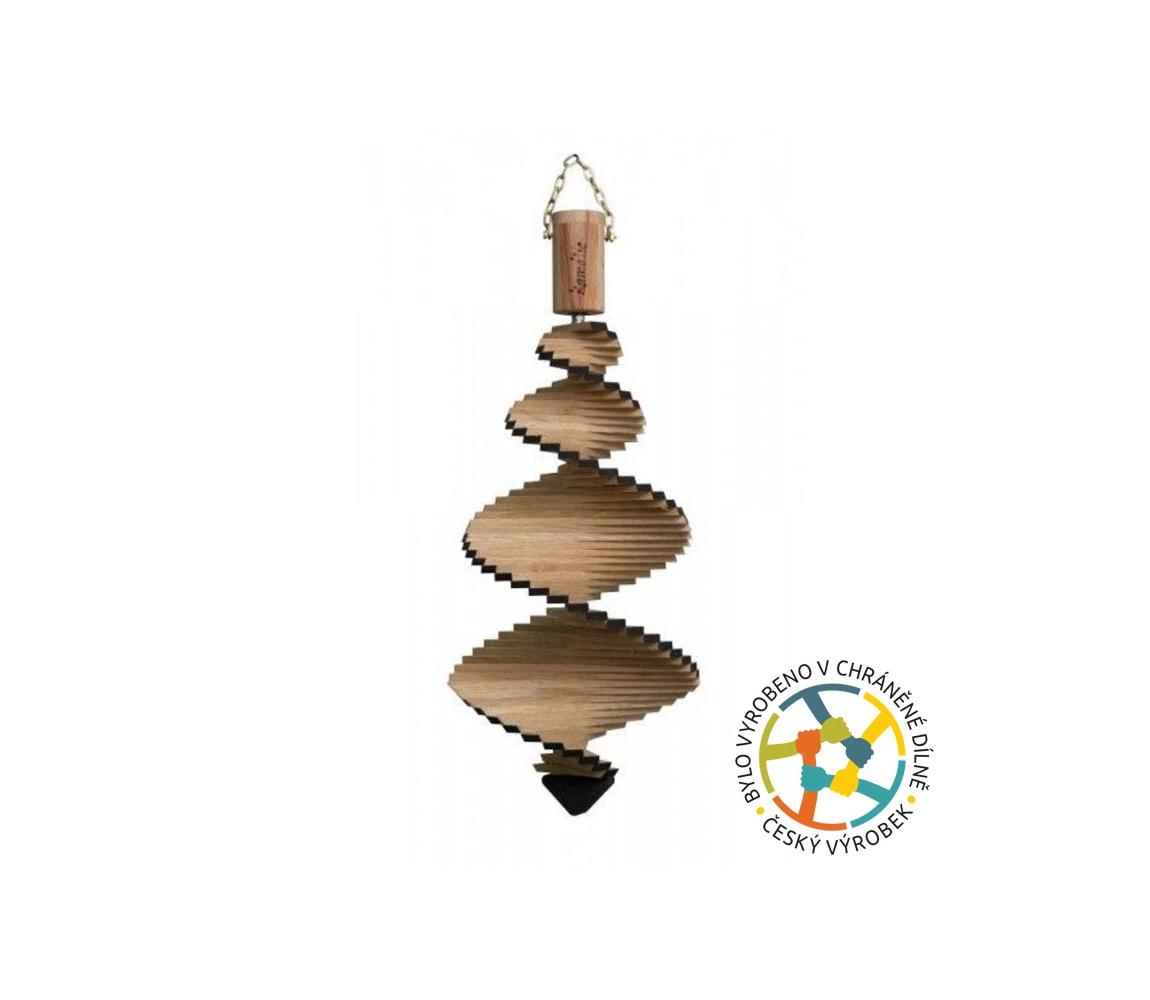 T-Wood Spirála větrná 40cm