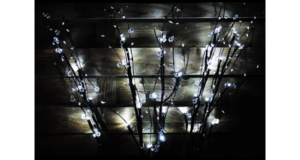 Větvičky LED s kamínky