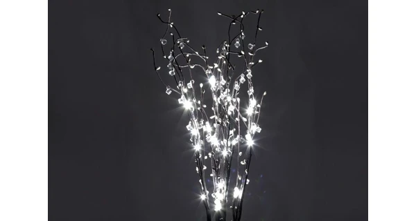 Větvičky LED s kamínky