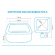 Vířivý bazén Greystone Deluxe Bubble Spa 4