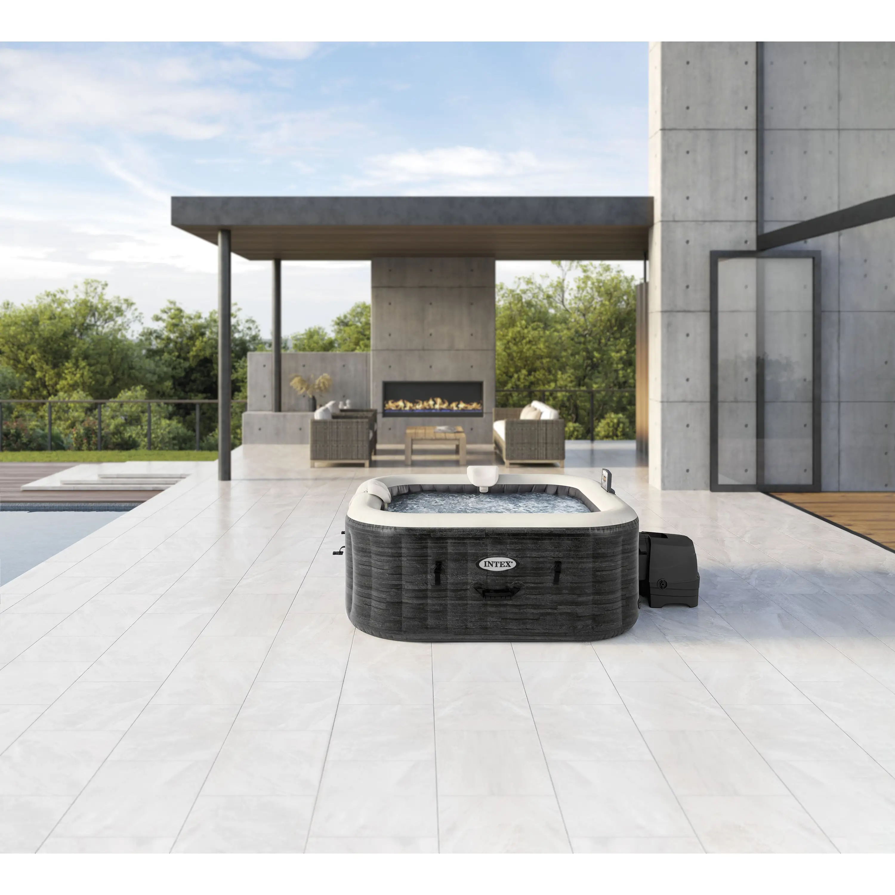 Vířivka Pure Spa- Bubble Greywood Deluxe 4AP Obrázek