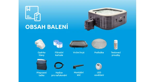 Vířivý bazén Greystone Deluxe Bubble Spa 6 (Zánovní)