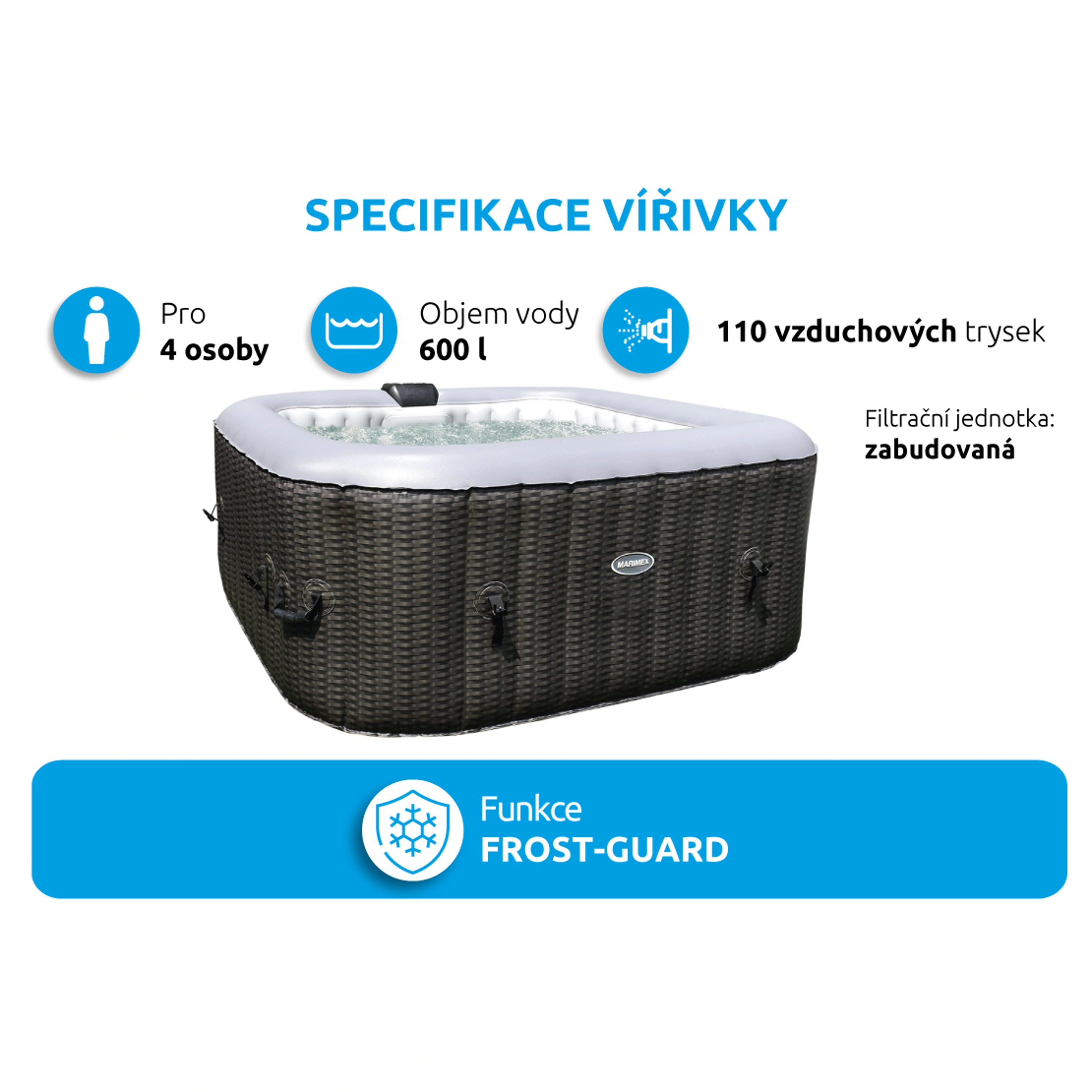 Marimex | Vířivý bazén Marimex AQUAMAR 4002 | 11400260 Obrázek