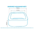 Vířivý bazén Marimex AQUAMAR 4872 (poškozený obal)