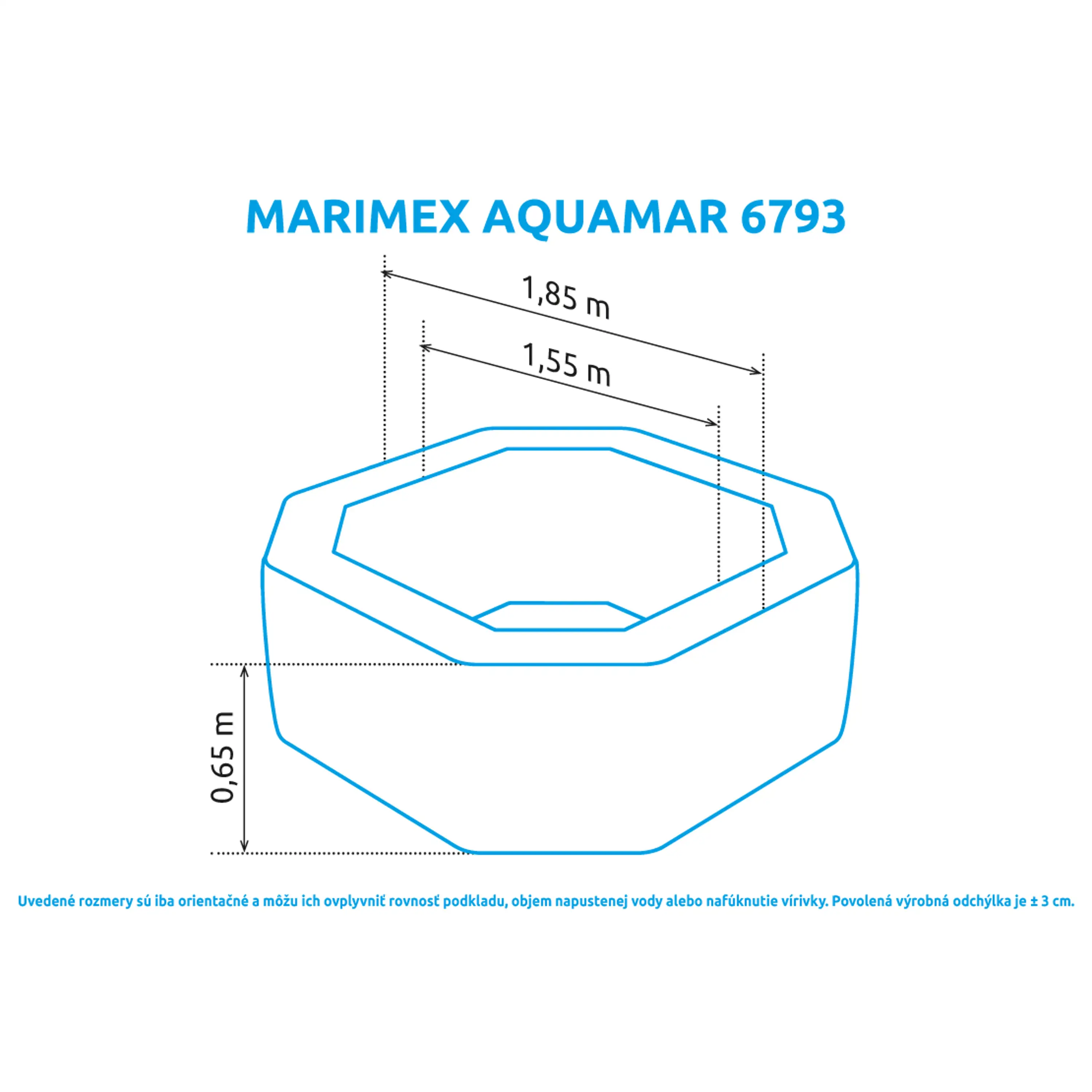 Marimex | Vířivý bazén Marimex AQUAMAR 6793 | 11400289 Obrázek