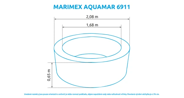 Vířivý bazén Marimex AQUAMAR 6911 (poškozený obal)