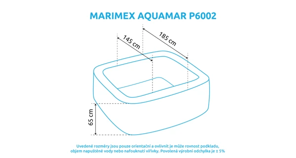 Vířivý bazén Marimex AQUAMAR P6002 (poškozený obal)