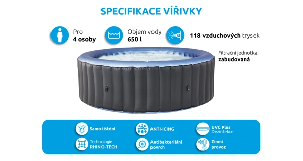 Vířivý bazén MSPA Bergen C-BE042 (zánovní)