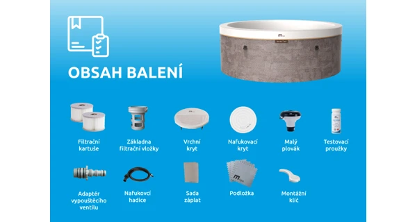 Vířivý bazén MSPA Cocoon ECO F-CO066WE