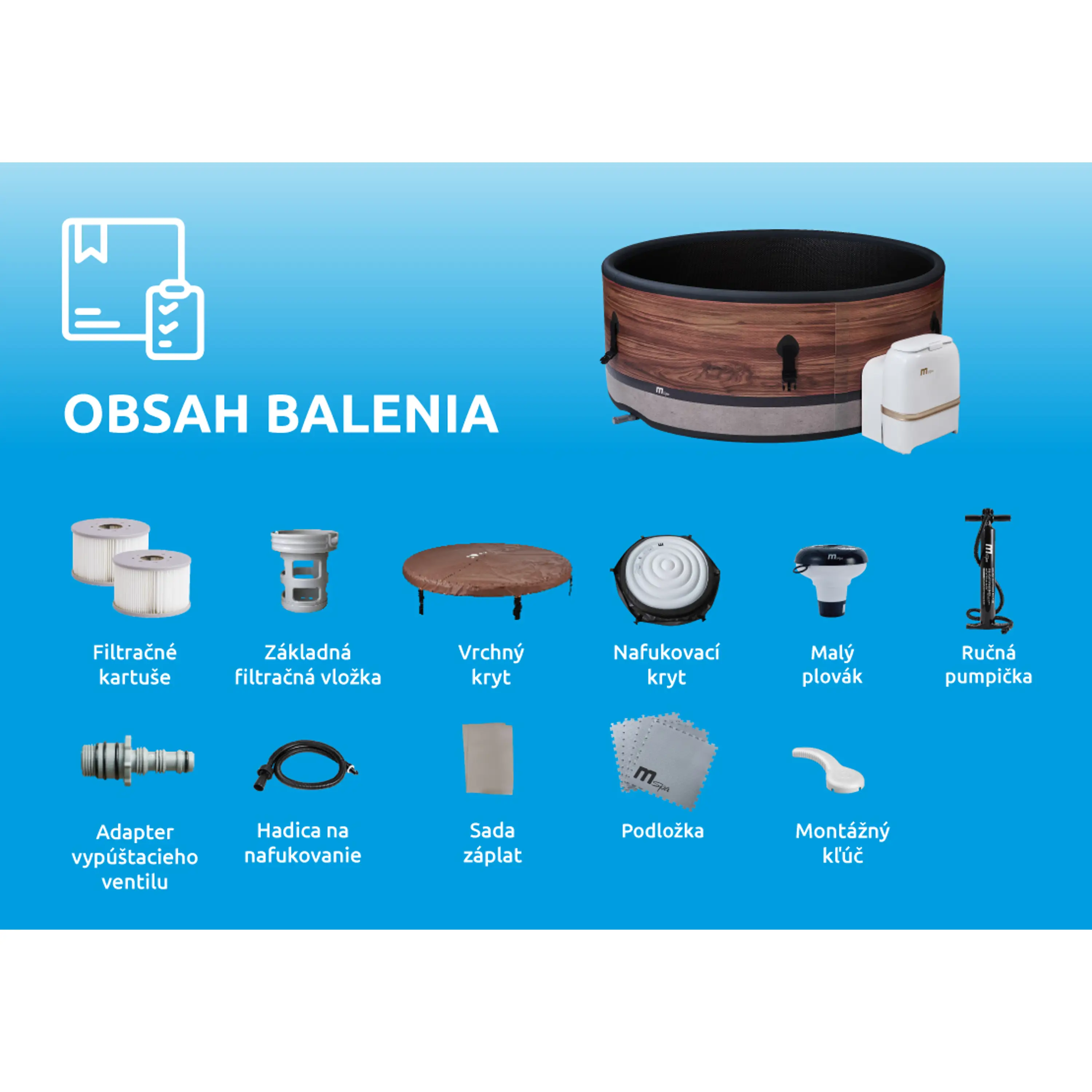 Mspa | Vířivý bazén MSPA Duet F-DU062W | 11400273 Obrázek