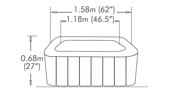 Vířivý bazén MSPA M-009LS Lite
