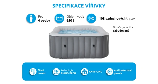 Vířivý bazén MSPA Mist LS062-GR