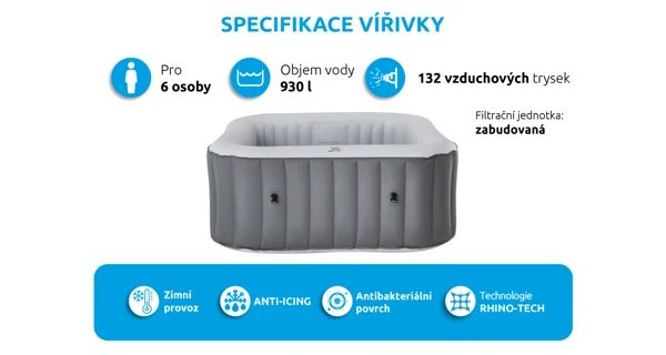 Vířivý bazén MSPA Mist LS062-GR