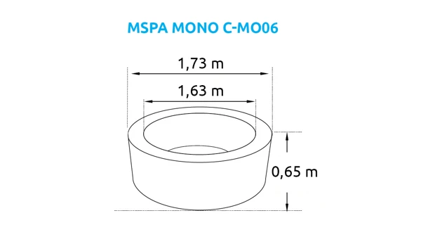 Vířivý bazén MSPA Mono C-MO06