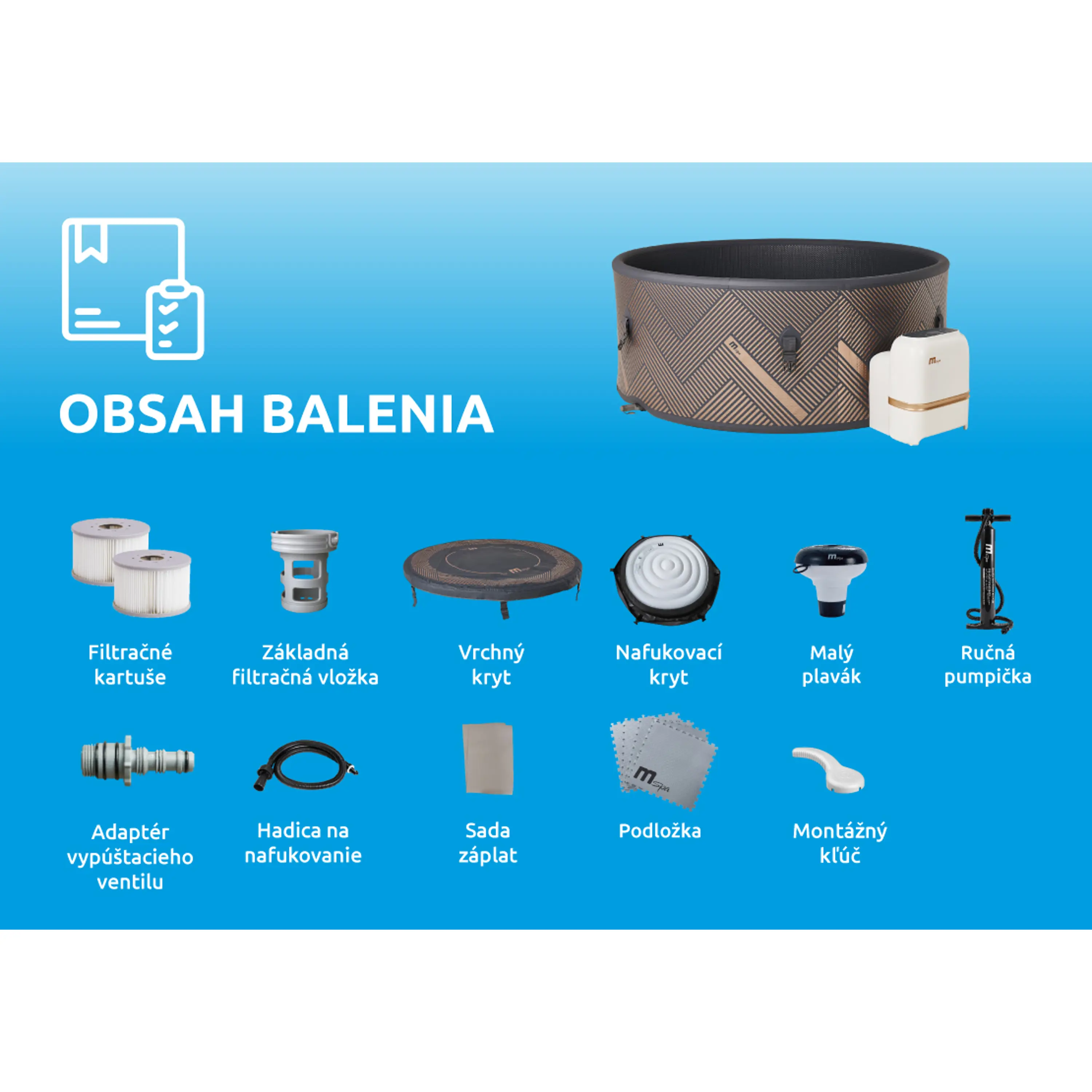 Marimex | Vířivý bazén MSPA Mono ECO F-MO082WE | 11400281 Obrázek