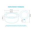 Vířivý bazén MSPA Mono F-MO062W