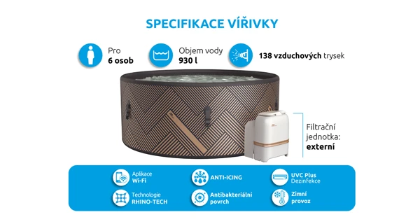 Vířivý bazén MSPA Mono F-MO062W