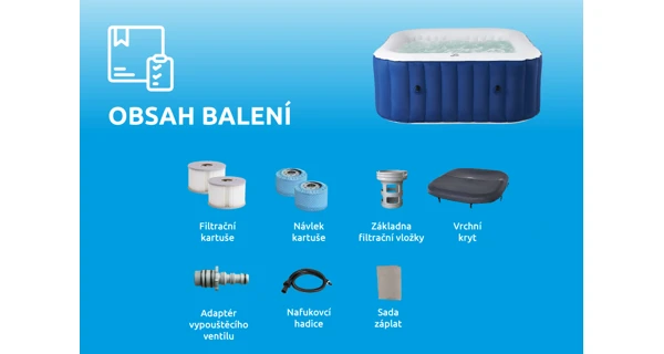 Vířivý bazén MSPA Orbit LS062 (poškozený obal)