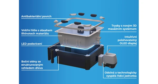 Vířivý bazén MSPA Oslo Amber Aero Plus F-AM063WAP