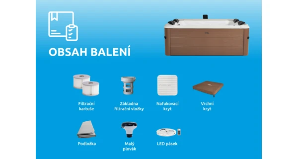 Vířivý bazén MSPA Oslo Amber Aero Plus F-AM063WAP