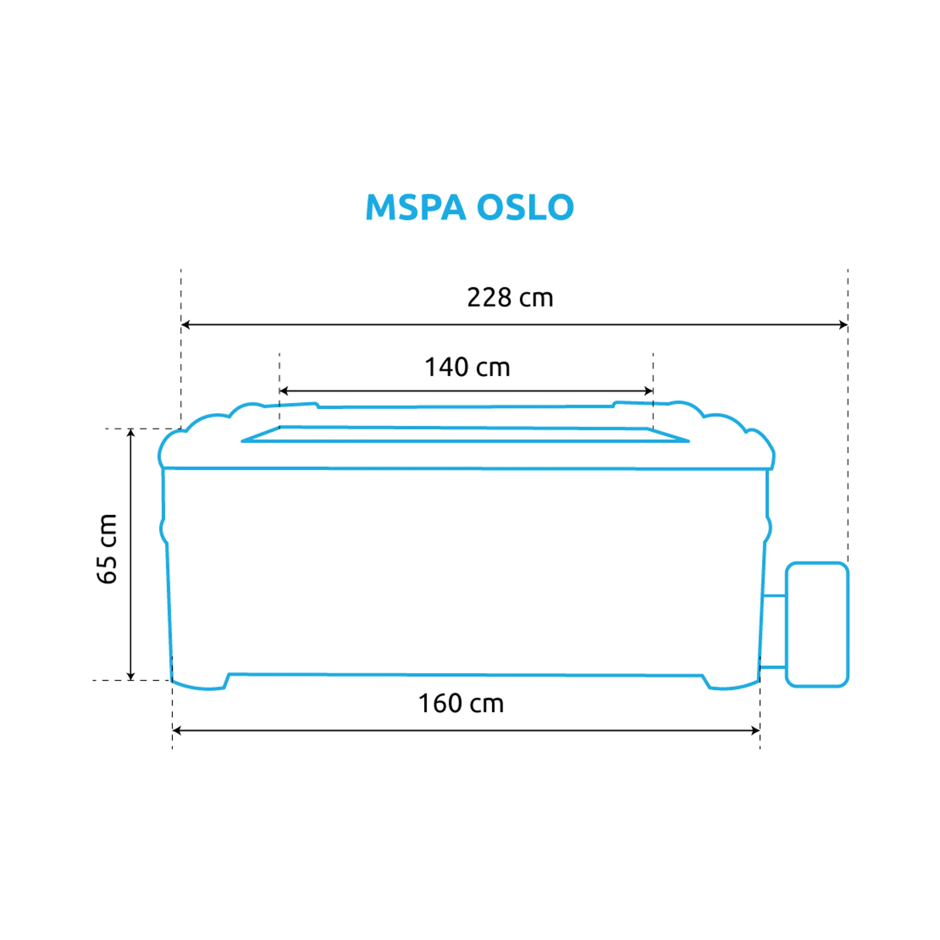 Mspa | Vířivý bazén MSPA OSLO | 11400269 Obrázek