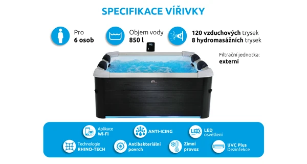 Vířivý bazén MSPA Oslo F-OS063W