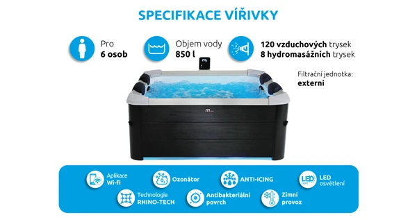 Vířivý bazén MSPA Oslo F-OS063W