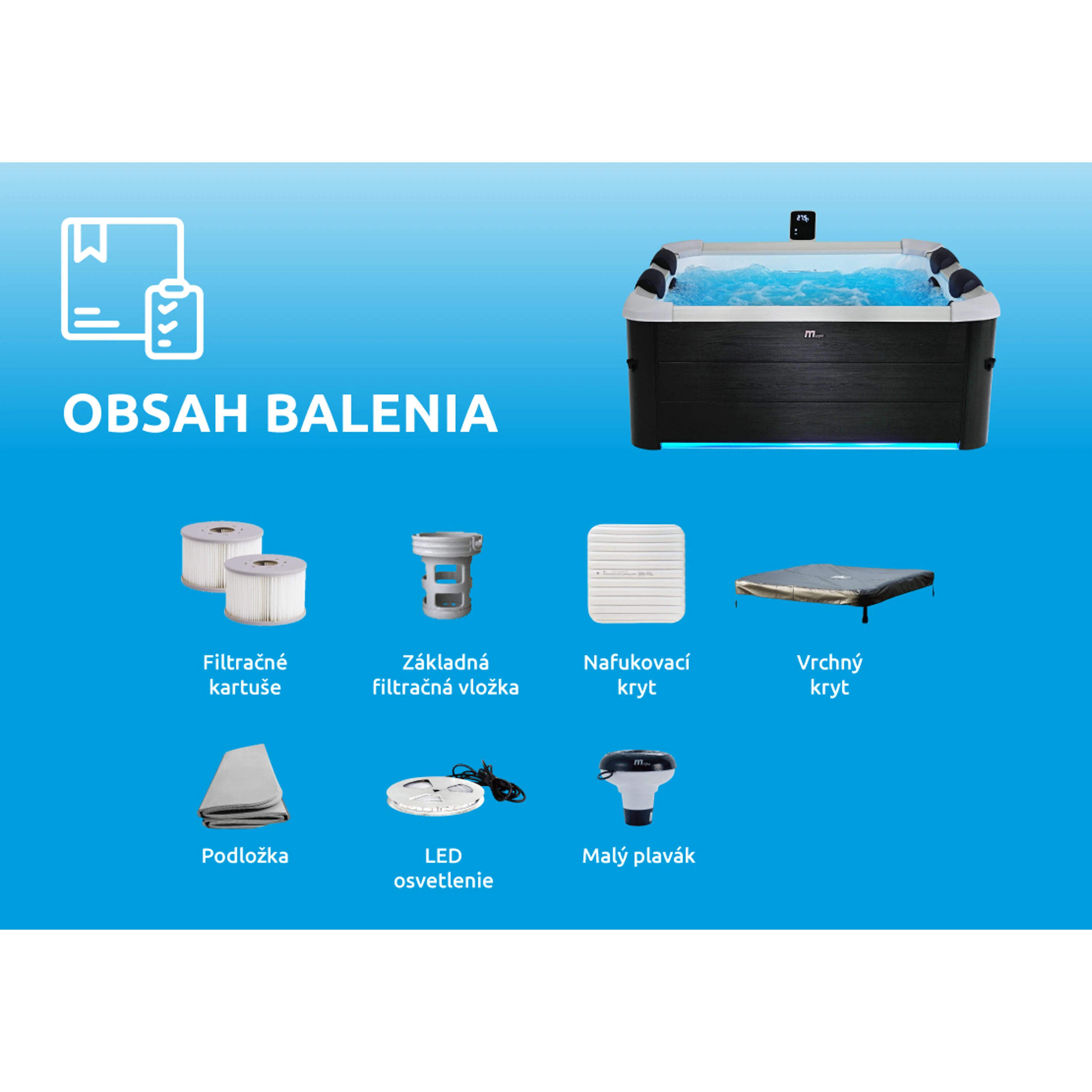 Mspa | Vířivý bazén MSPA OSLO | 11400269 Obrázek